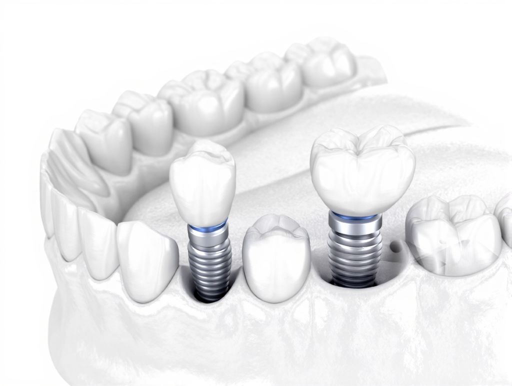 Procedura de implant dentar
